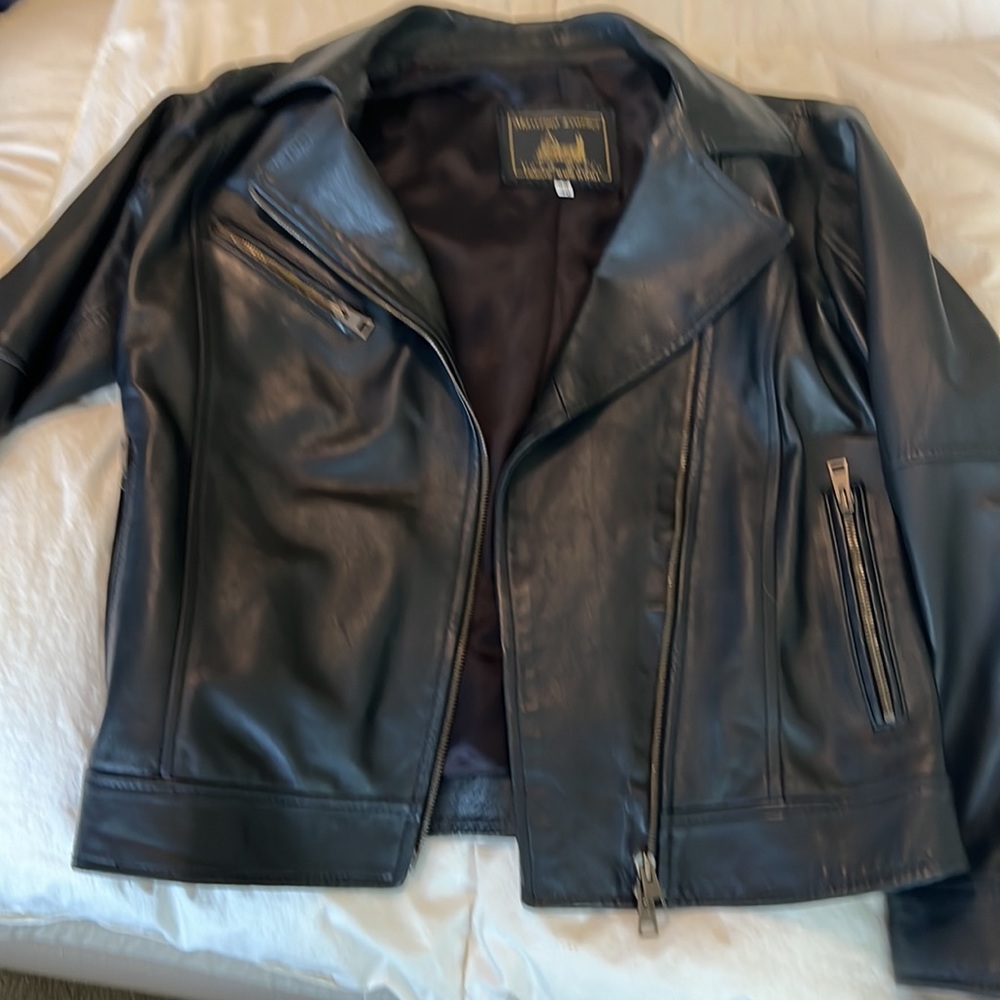 Italian leather jacket - Picture 6 of 7